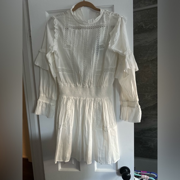 Frye Ally Lace Dress White - Picture 6 of 9